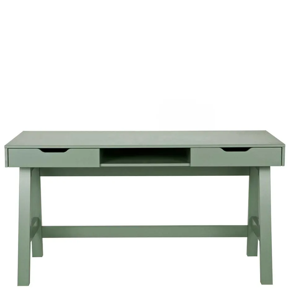 Jugendzimmer Schreibtisch Madrid in Grün^Wohnen Sale