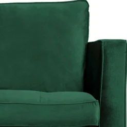 Kantiger Polstersessel in Grün Velvet - Distroit^Wohnen Best