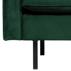 Kantiger Polstersessel in Grün Velvet - Distroit^Wohnen Best