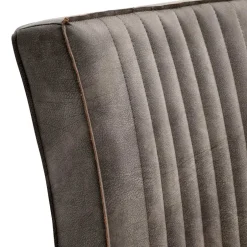 Wohnen Kantiger Schwingstuhl in Schlamm - Addagio (2er Set)