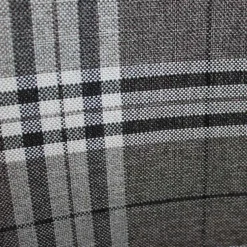 Karierter Esszimmerstuhl im Retro Stil - Gondama (2er Set)^Wohnen Clearance