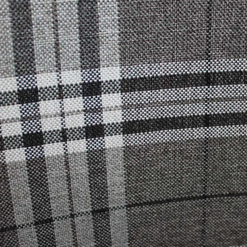 Karierter Esszimmerstuhl im Retro Stil - Gondama (2er Set)^Wohnen Clearance