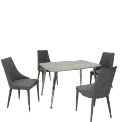 Küche & Esszimmer Sitzgruppe Set - Grasilla (fünfteilig)^Wohnen