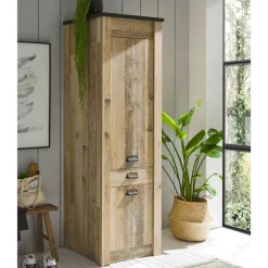 Küche Hochschrank in verwitterter Holzoptik - Garisa^Wohnen Clearance