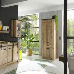 Küche Hochschrank in verwitterter Holzoptik - Garisa^Wohnen Clearance