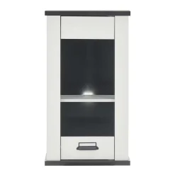 Wohnen Küche Oberschrank in Weiß & Anthrazit - Eture