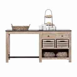 Küchen Arbeitstisch Ashvills in Landhaus rustikal^Wohnen Hot