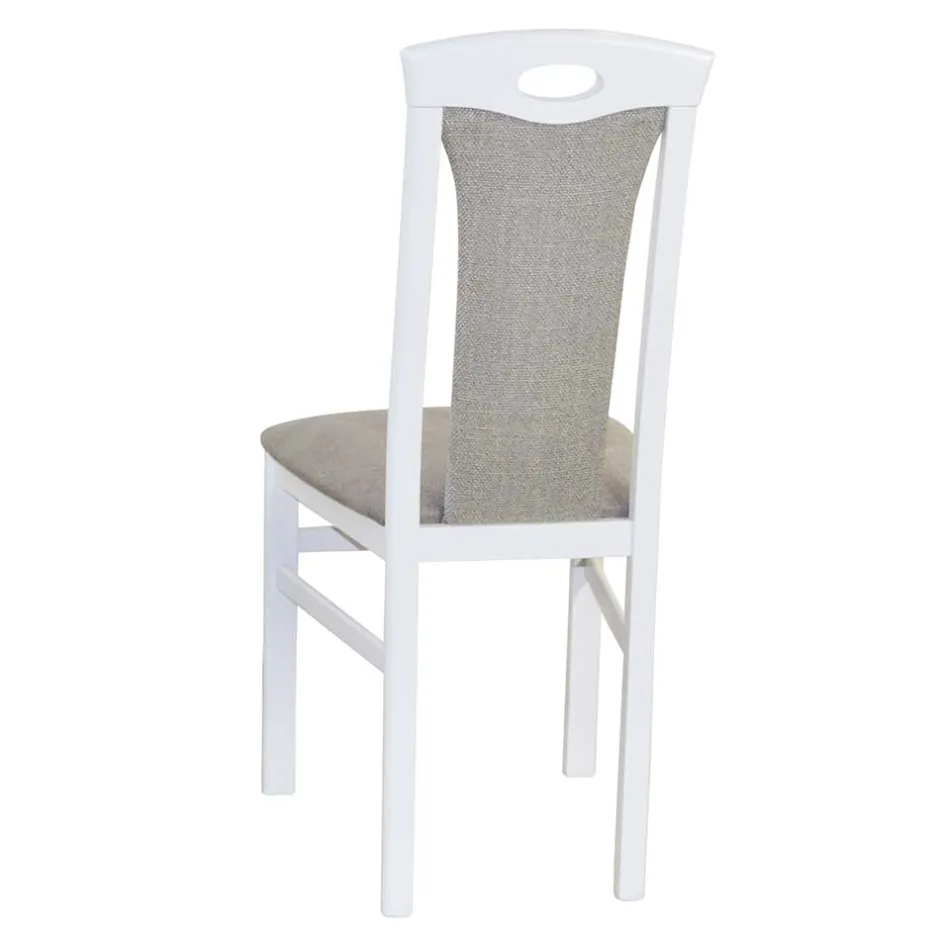 Wohnen Küchen Essgruppe in Weiß - Erobica (fünfteilig)