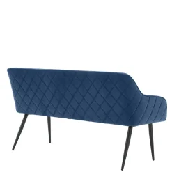 Wohnen Küchenbank in Blau mit Schwarz - Zarcon