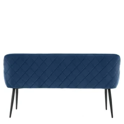 Wohnen Küchenbank in Blau mit Schwarz - Zarcon