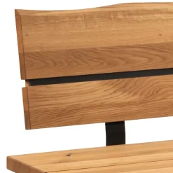 Küchenbank mit Rückenlehne aus Wildeiche - Piton^Wohnen Online