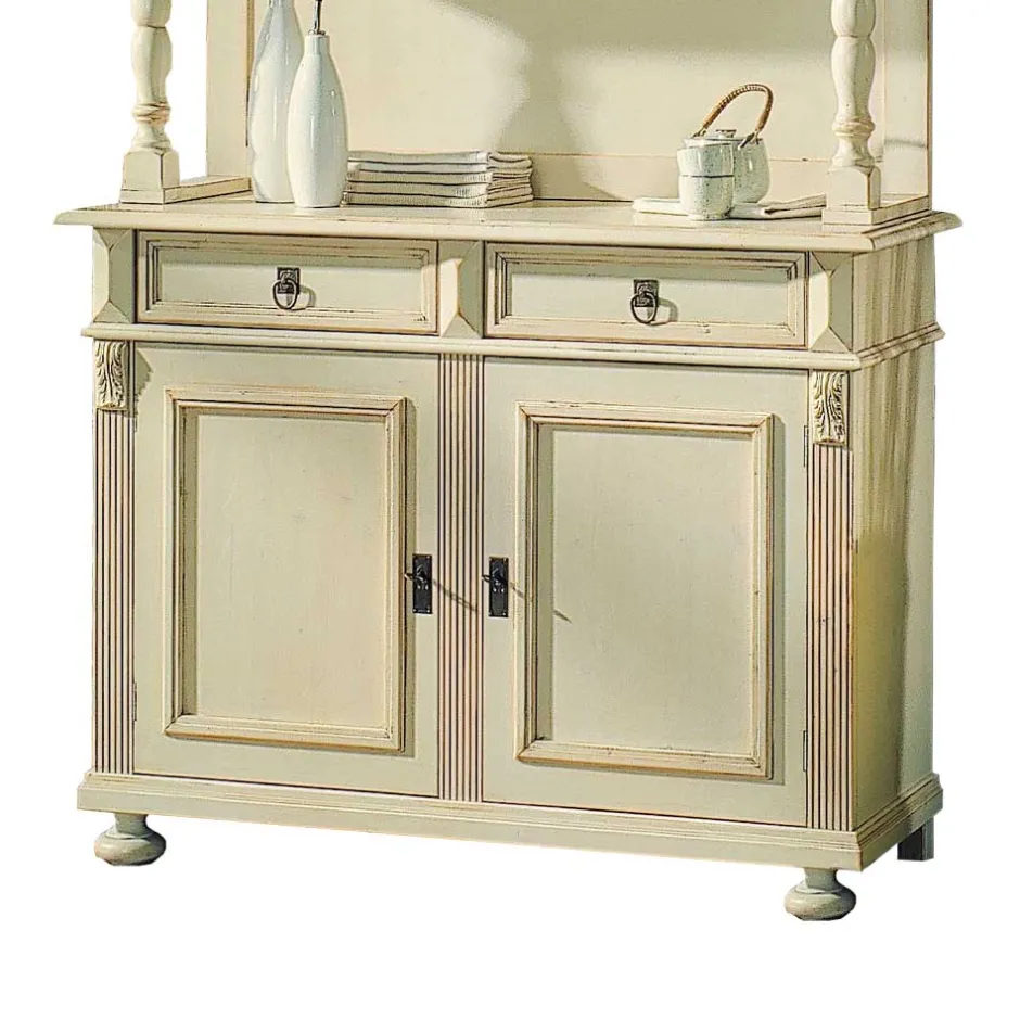 Wohnen Küchenbuffet Francis in Antikweiß