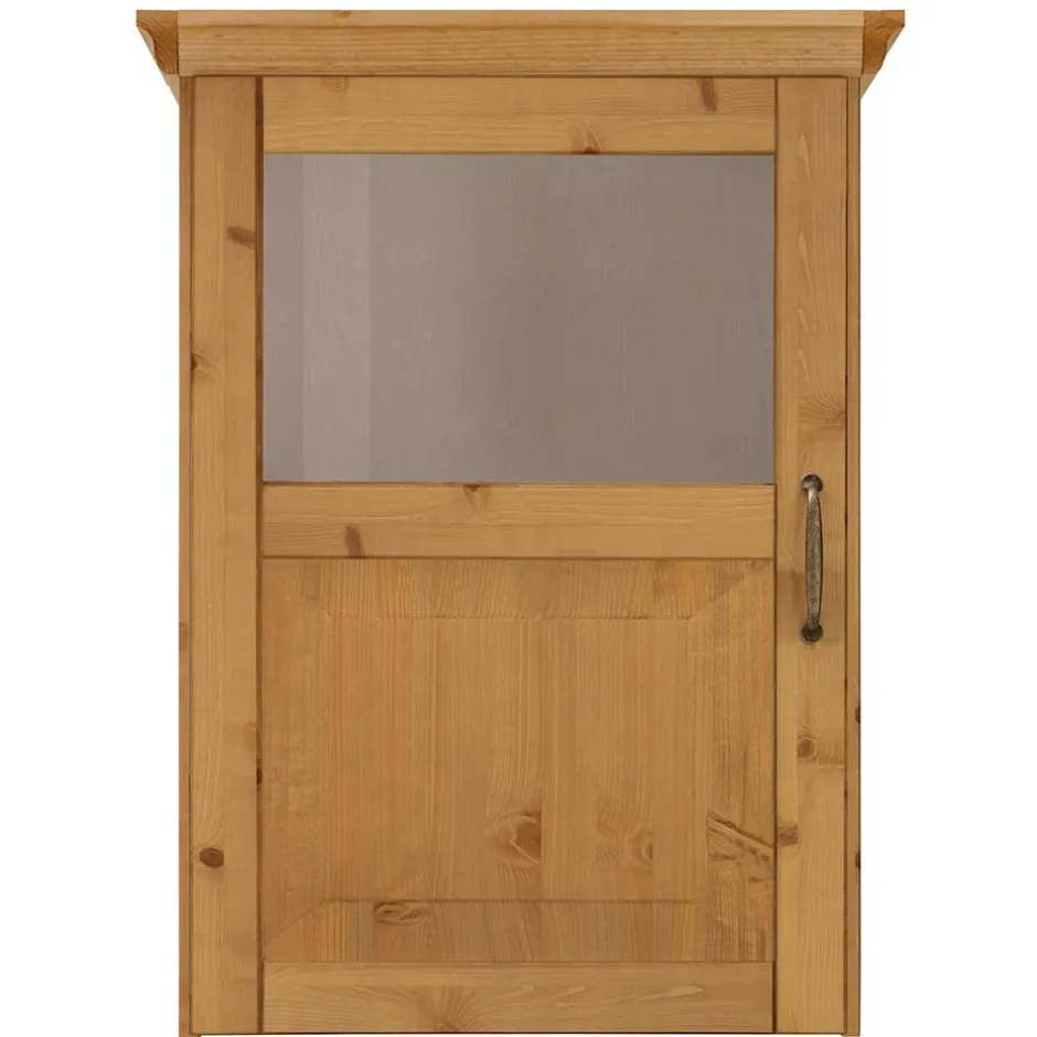 Wohnen Küchenschrank Oberschrank aus Kiefer Massivholz - Bartholo