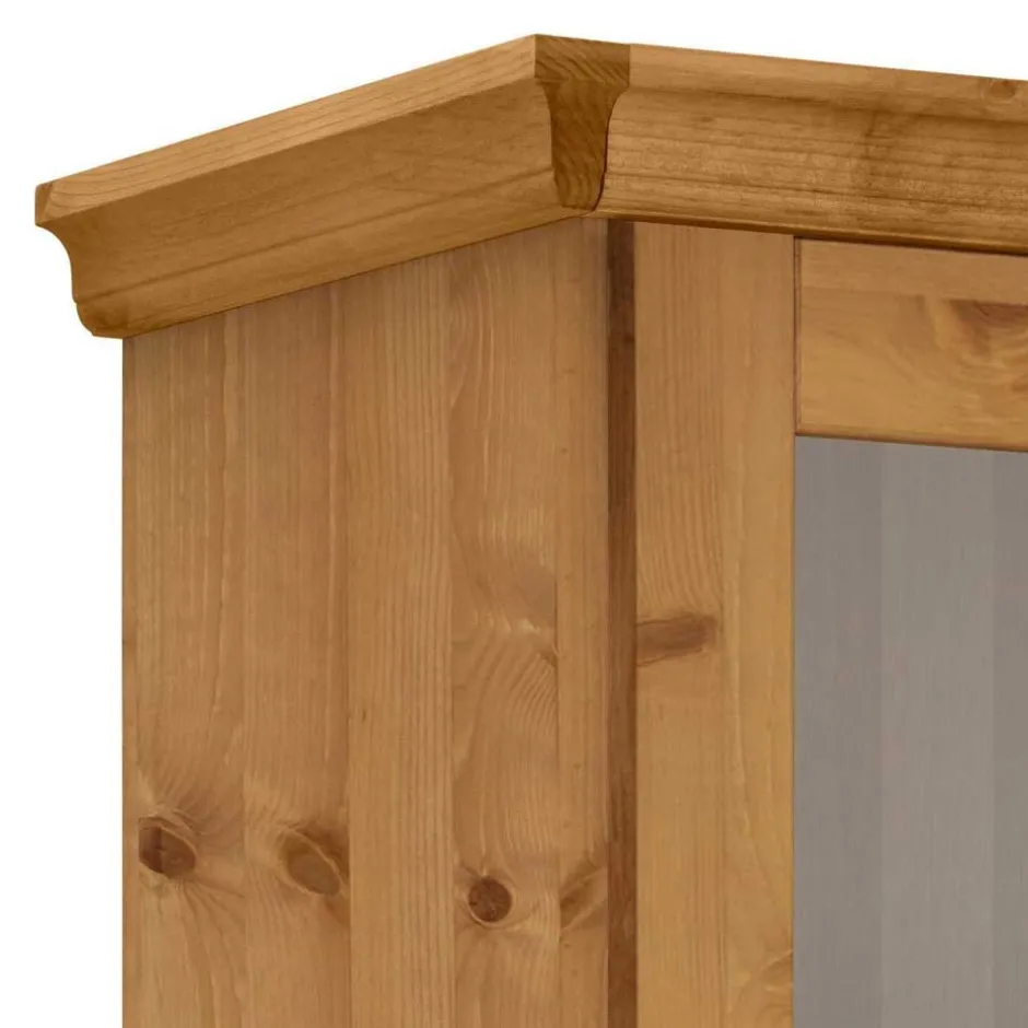 Wohnen Küchenschrank Oberschrank aus Kiefer Massivholz - Bartholo