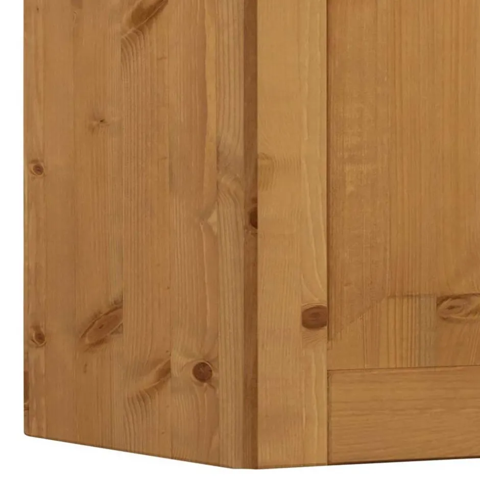 Wohnen Küchenschrank Oberschrank aus Kiefer Massivholz - Bartholo