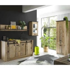 Wohnen Küchenschränke & Regal in Altholz Optik - Garisa (vierteilig)