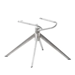 Küchenstuhl aus Leder und Edelstahl - Simael (2er Set)^Wohnen Online