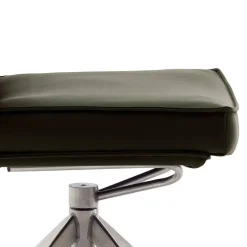 Küchenstuhl aus Leder und Edelstahl - Simael (2er Set)^Wohnen Online