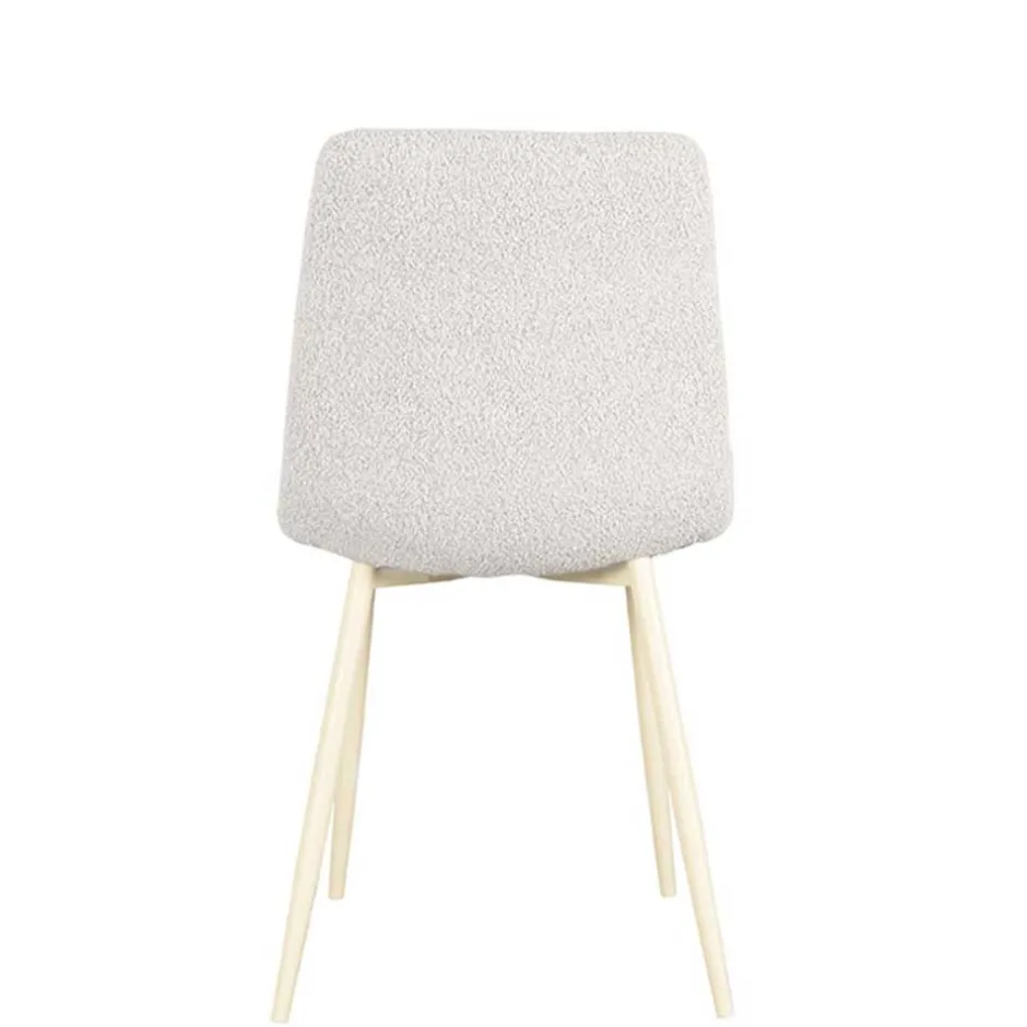 Wohnen Küchenstuhl in Champagner und Weiß - Shake