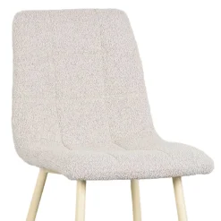 Wohnen Küchenstuhl in Champagner und Weiß - Shake