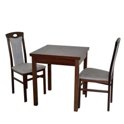 Küchentisch & zwei Stühle als Set - Infernya (dreiteilig)^Wohnen