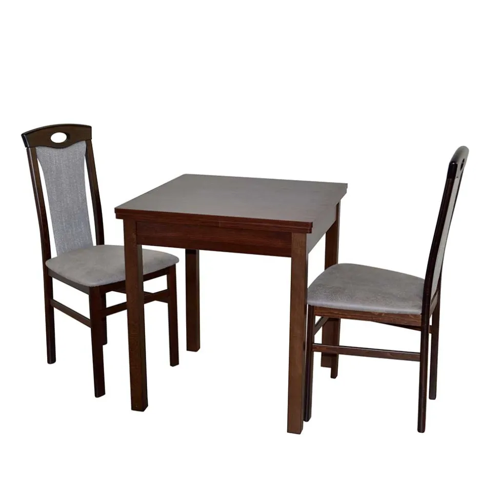 Küchentisch & zwei Stühle als Set - Infernya (dreiteilig)^Wohnen