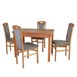 Wohnen Küchentisch Gruppe klassisch - Sebastianna (fünfteilig)