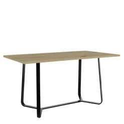 Küchentisch in Holzoptik Wildeiche - Ofarello^Wohnen