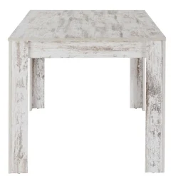 Wohnen Küchentisch in Holzoptik White Wash Shabby - Remania