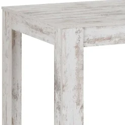 Wohnen Küchentisch in Holzoptik White Wash Shabby - Remania