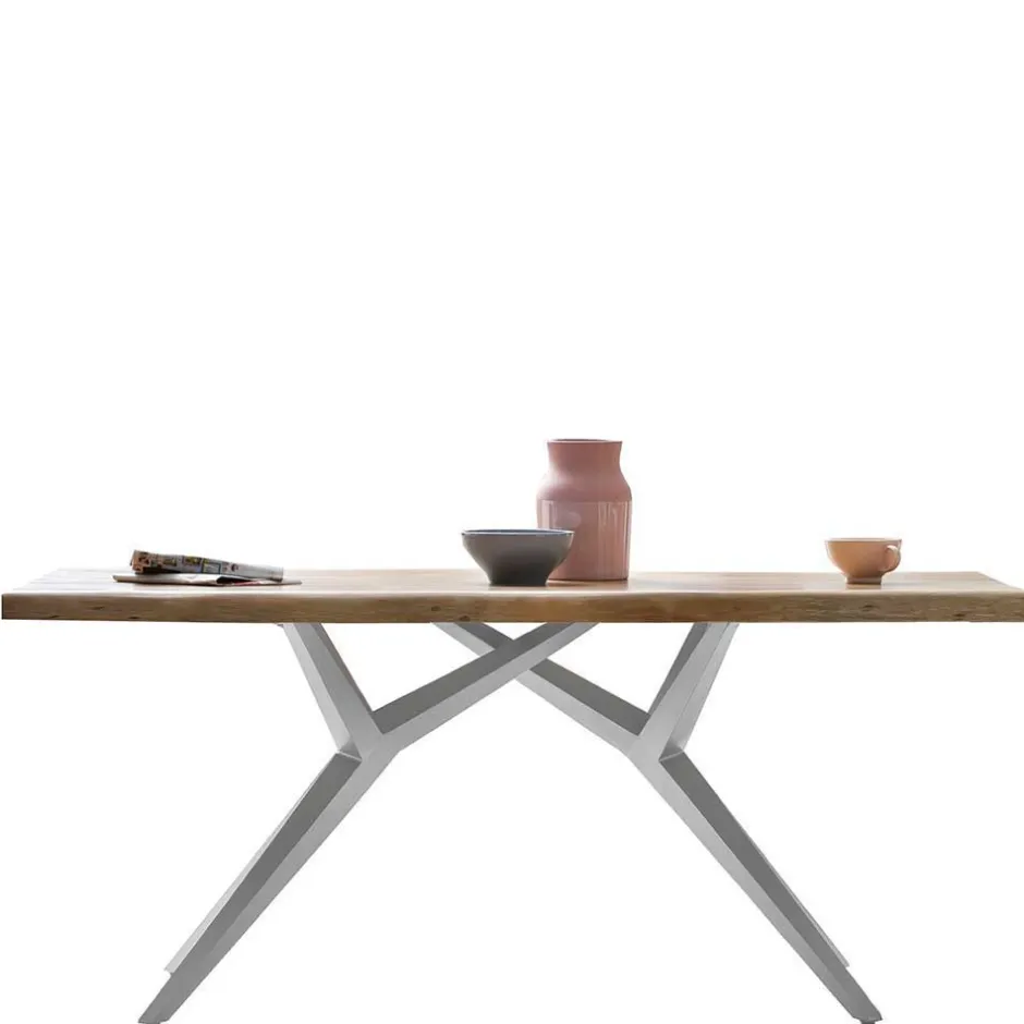 Wohnen Küchentisch mit Holzplatte Mango - Ciacova