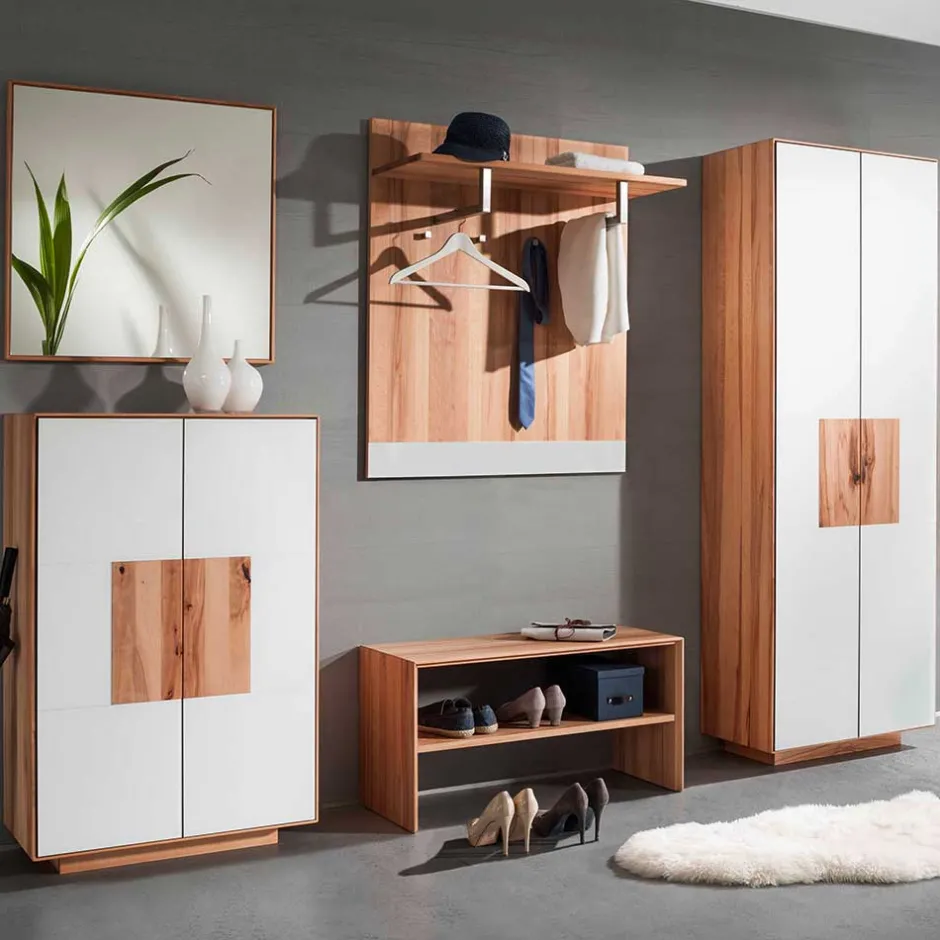 Kernbuche Garderobenmöbel Kombi - Mandrey (fünfteilig)^Wohnen Hot