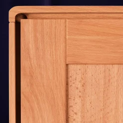 Kernbuche Kleiderschrank mit 2 Türen - Junola^Wohnen Discount
