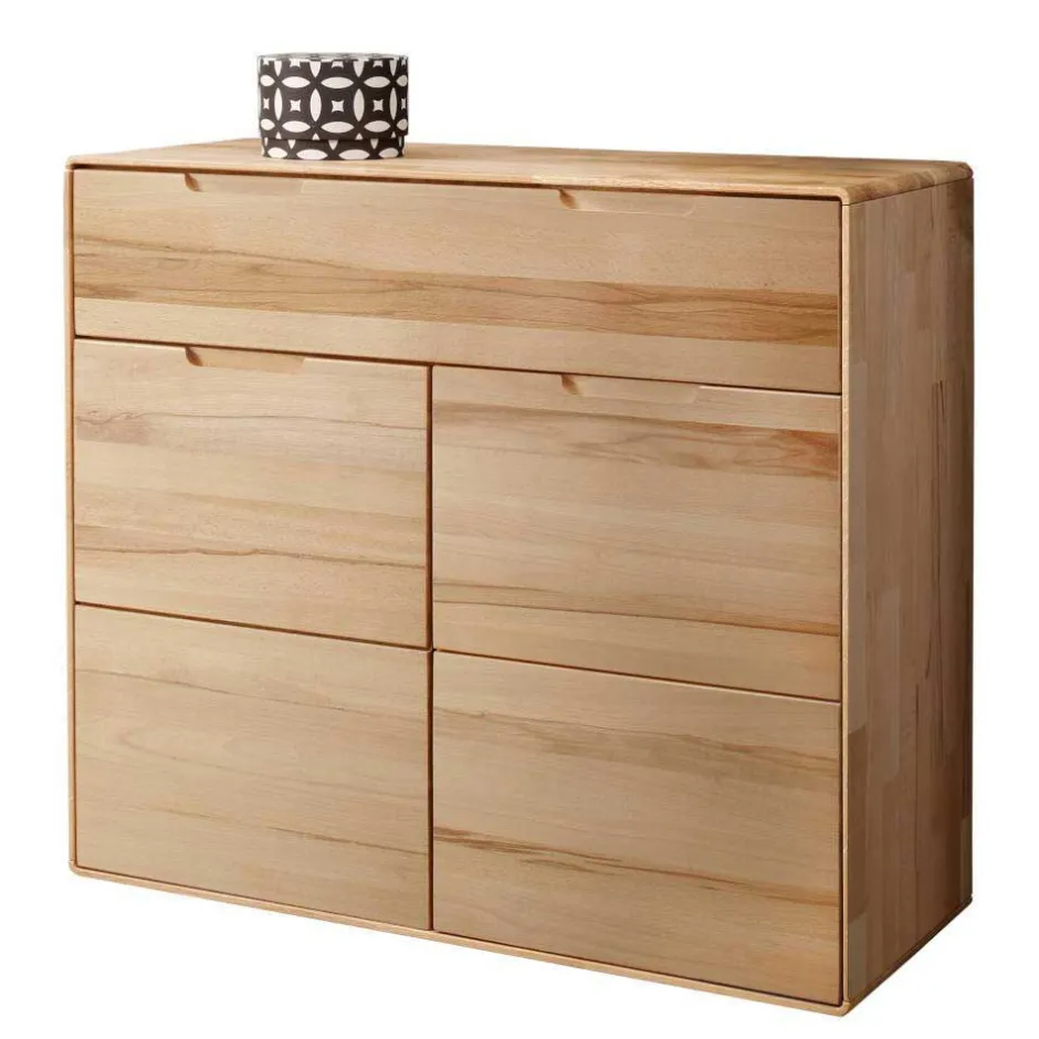 Wohnen Kernbuche Kommode mit Schublade - Estville