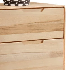 Wohnen Kernbuche Kommode mit Schublade - Estville