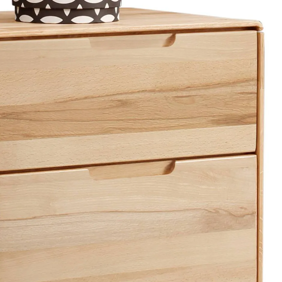 Wohnen Kernbuche Kommode mit Schublade - Estville