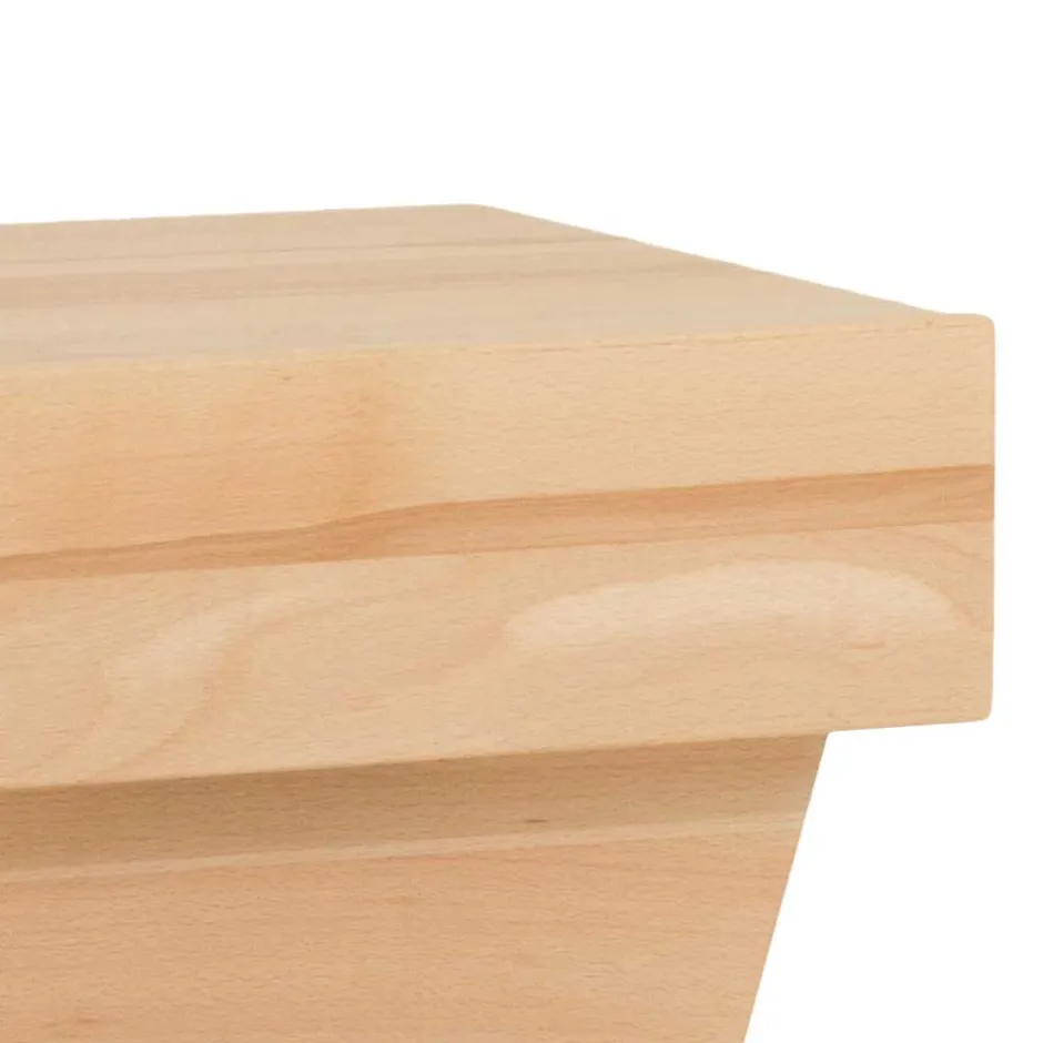 Kernbuche Nachttisch Forest mit Zeitungsablage^Wohnen Discount