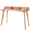 Kernbuche Schreibtisch mit Aufsatz - Lora^Wohnen Discount