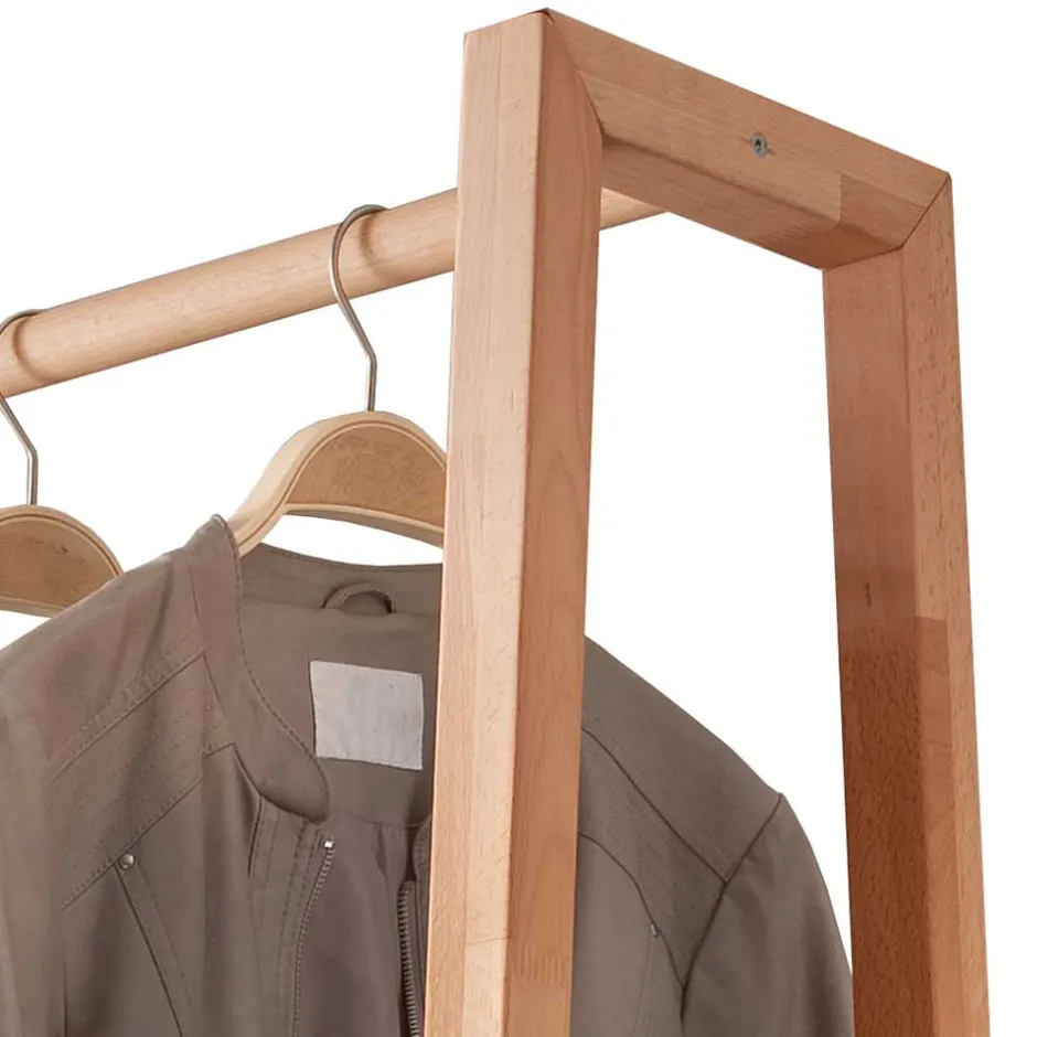 Kernbuche Standgarderobe mit 2 Ablageböden - Barrios^Wohnen Online