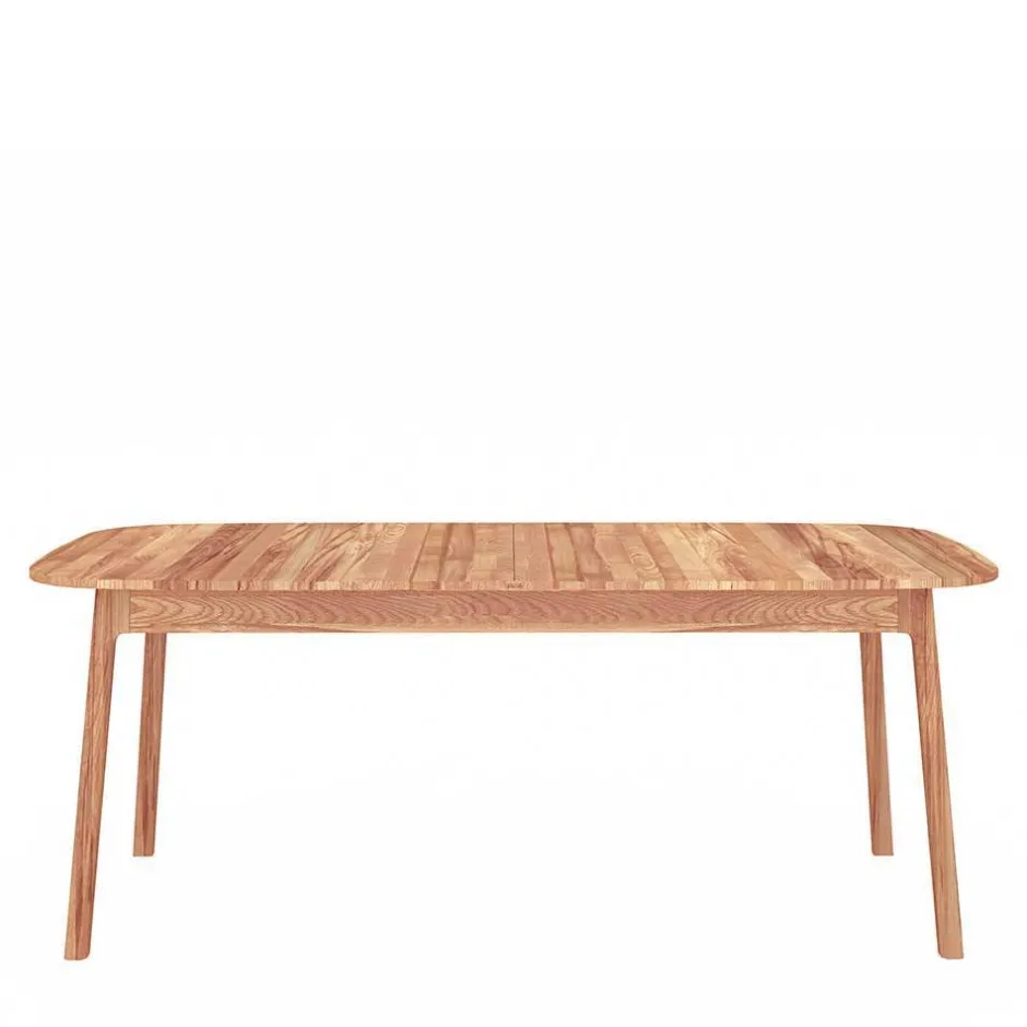 Wohnen Kernbuche Tisch mit 100 cm Tiefe - Lana