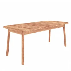 Wohnen Kernbuche Tisch mit 100 cm Tiefe - Lana