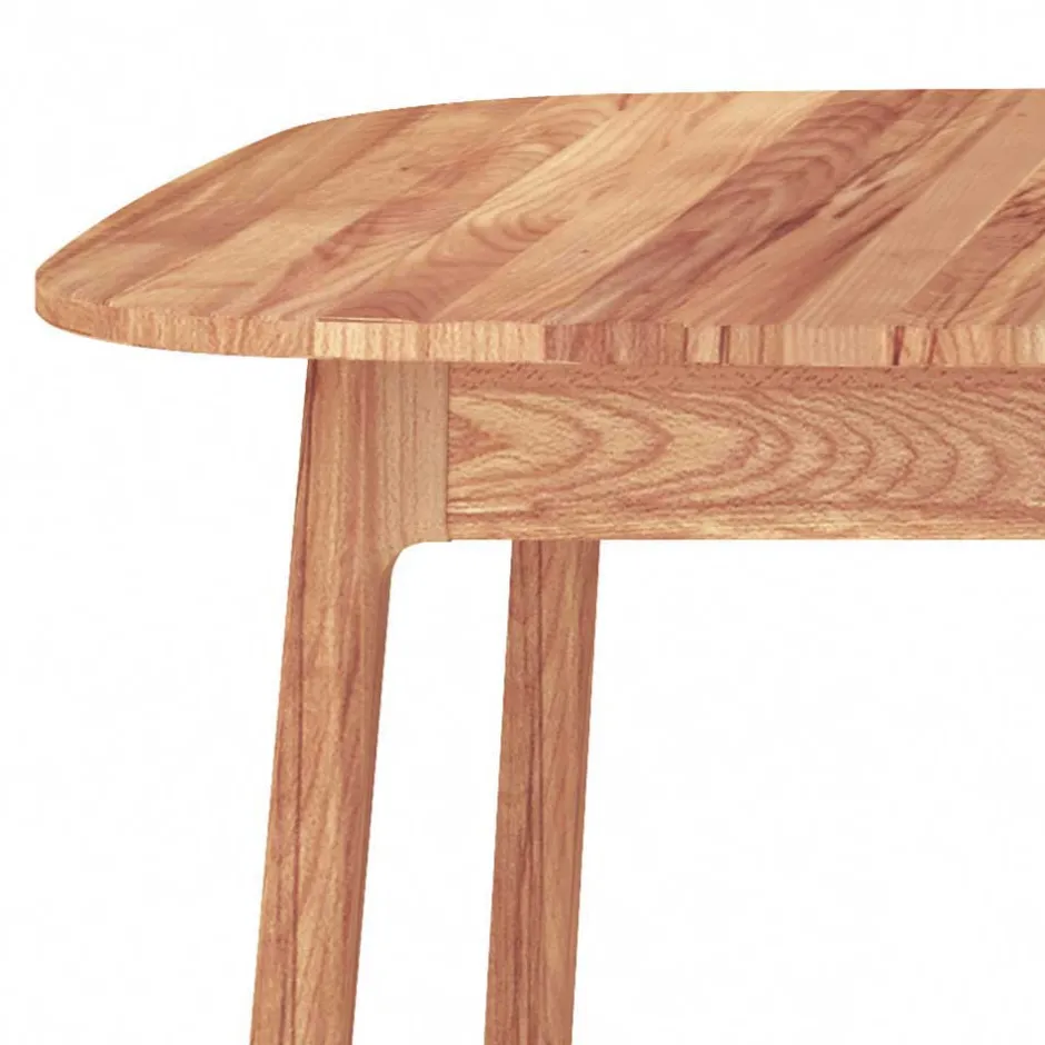 Wohnen Kernbuche Tisch mit 100 cm Tiefe - Lana