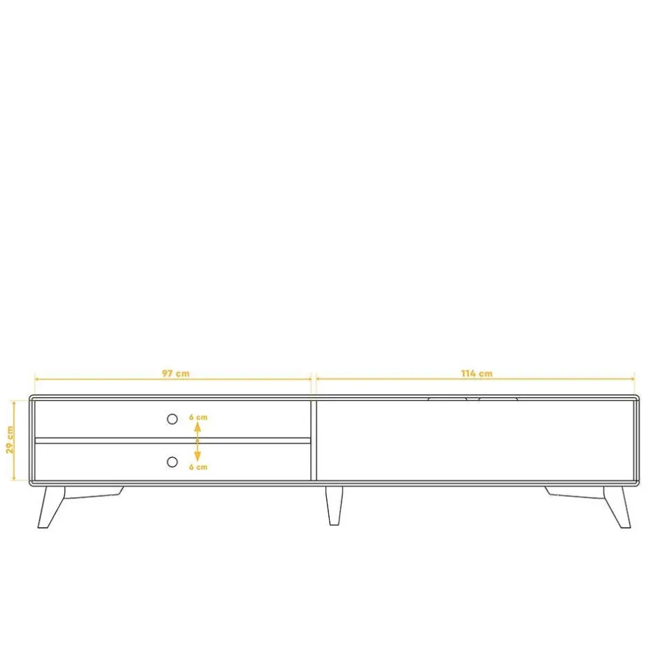 Kernbuche TV Board in Natur geölt - Junola^Wohnen Clearance