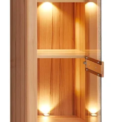 Kernbuche Vitrine mit einer Tür - Amyonta^Wohnen Online