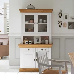 Kiefer Küchenbuffet Sibiuta in Weiß^Wohnen Clearance