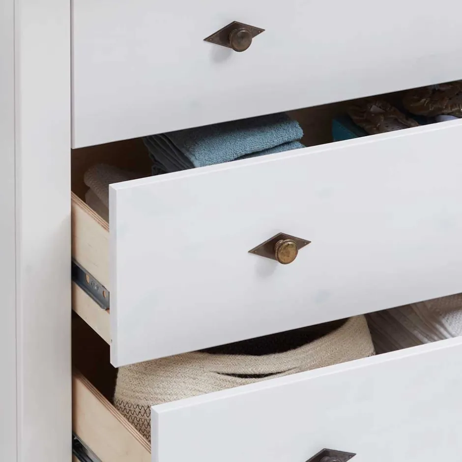 Kinder Wohnen Kiefer Kinder Kommode auch mit Wickelaufsatz - Mirandesca