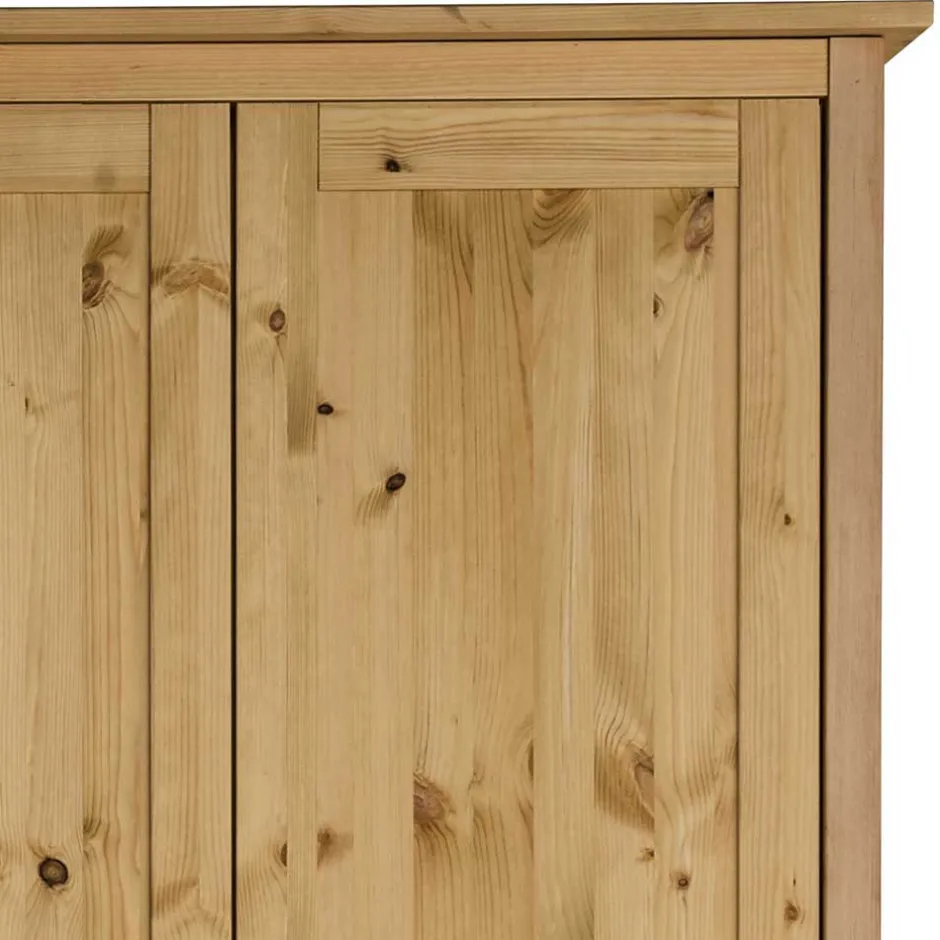 Wohnen Kiefer Kleiderschrank geölt & gebeizt - Zatira