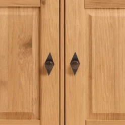 Wohnen Kiefer-Massivholz Sideboard Piatra im Landhausstil