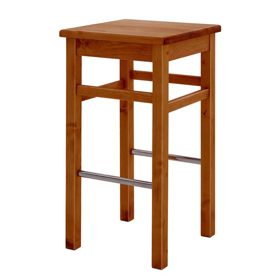 Kiefernholz Bargruppe in Bernstein - Zytras (dreiteilig)^Wohnen New