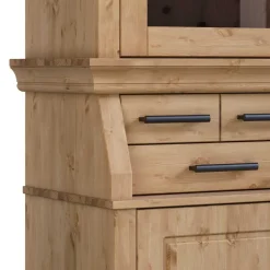 Wohnen Kiefernholz Buffet gebeizt und geölt - Lulzima